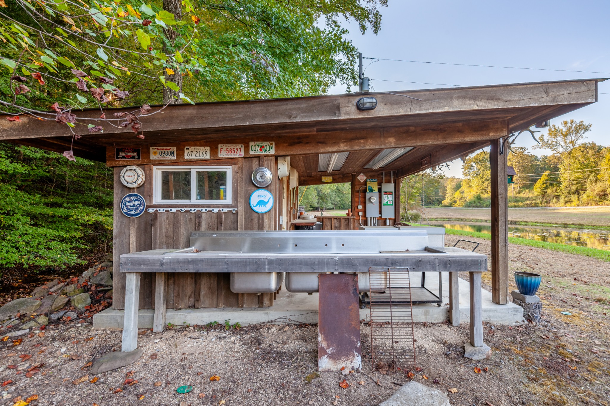 0 Puckett Hollow Road Centerville, TN 37033 - Photo 12 of 53 a view of a chairs and table in the patio