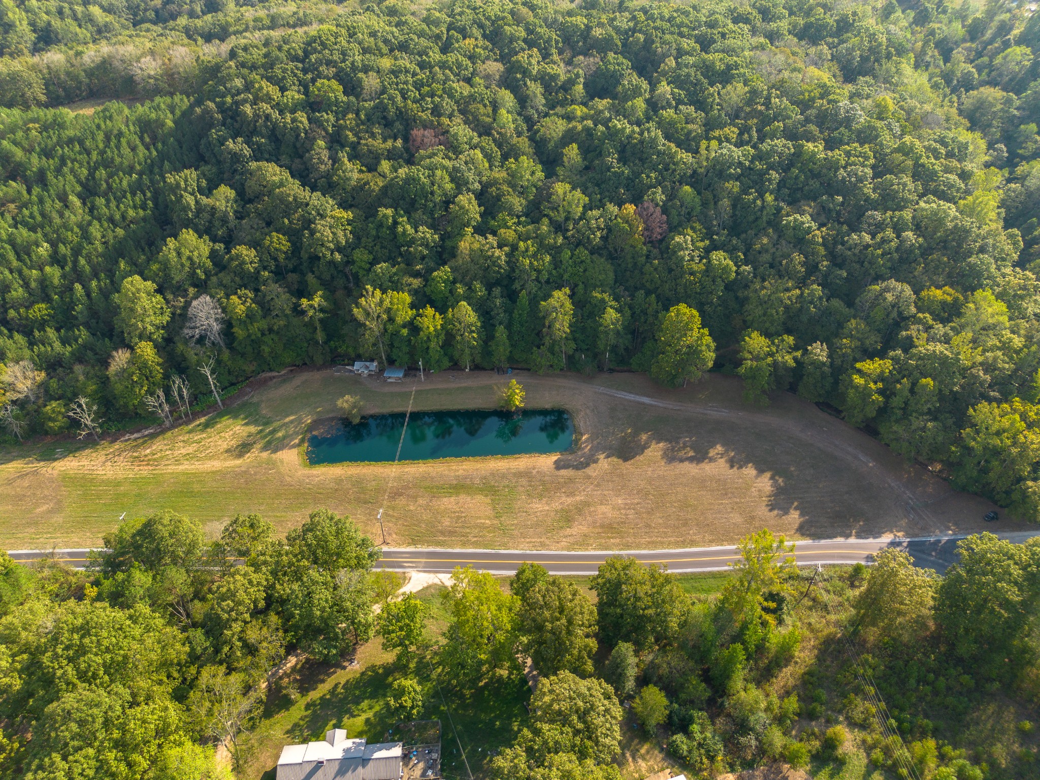 0 Puckett Hollow Road Centerville, TN 37033 - Photo 36 of 53 a view of a backyard with swimming pool