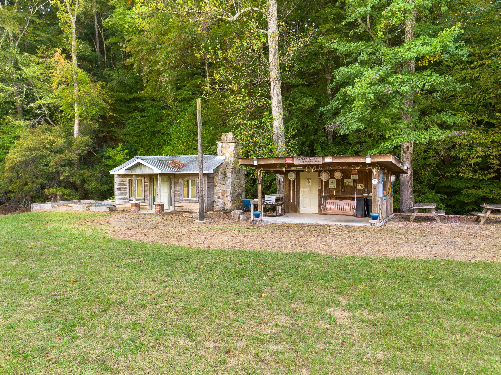 0 Puckett Hollow Road Centerville, TN 37033 - Photo 6 of 53 a view of a house with backyard and sitting area