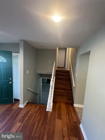 wooden floor in an empty room with wooden floor