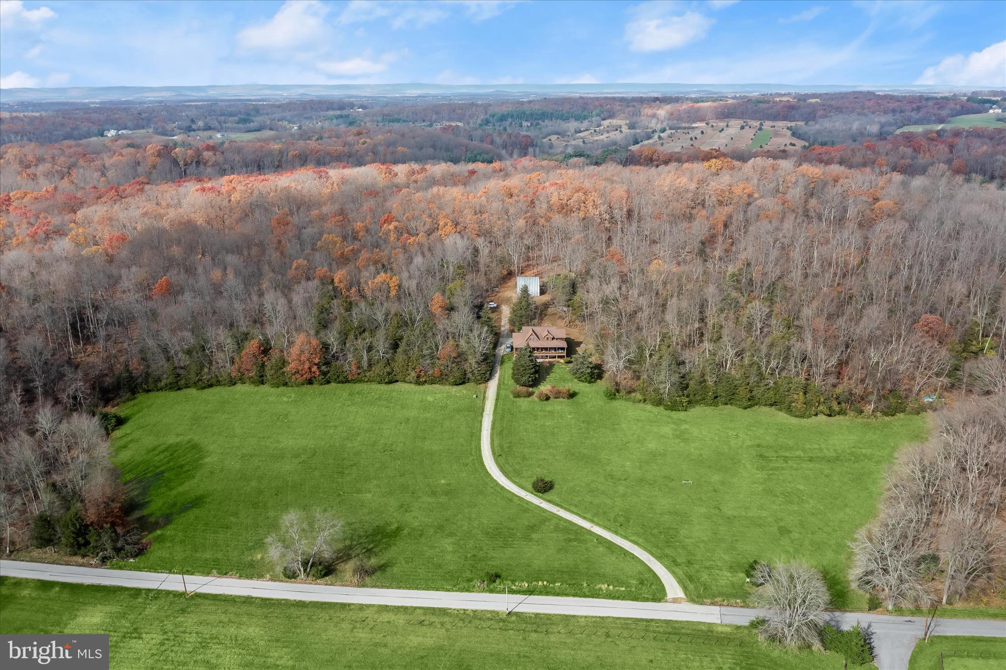 3580 Flickinger Road Westminster, MD 21158 - Photo 70 of 81 an aerial view of a golf course with a lake view