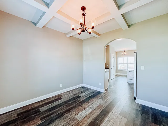 wooden floor in an empty room