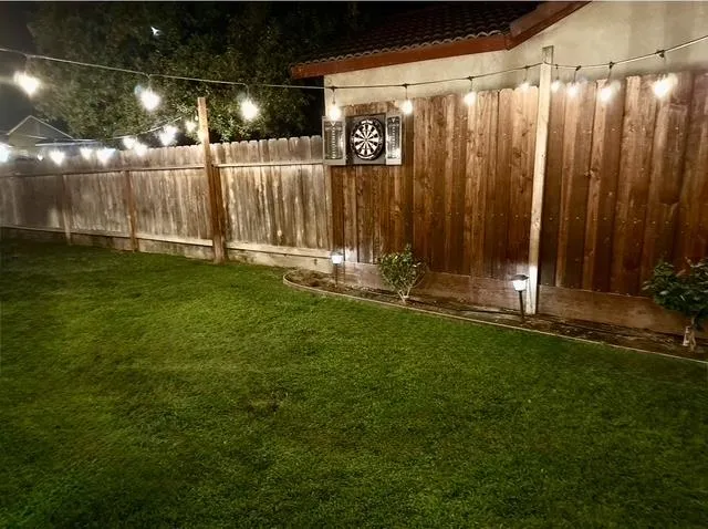 a view of outdoor space and yard