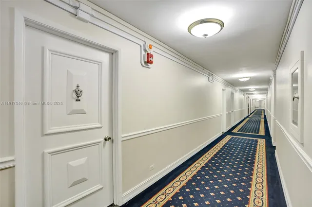 a view of a hallway
