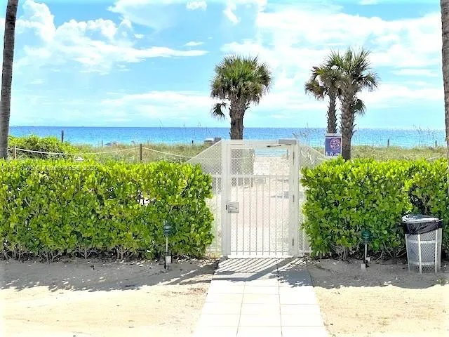 a view of swimming pool with a yard