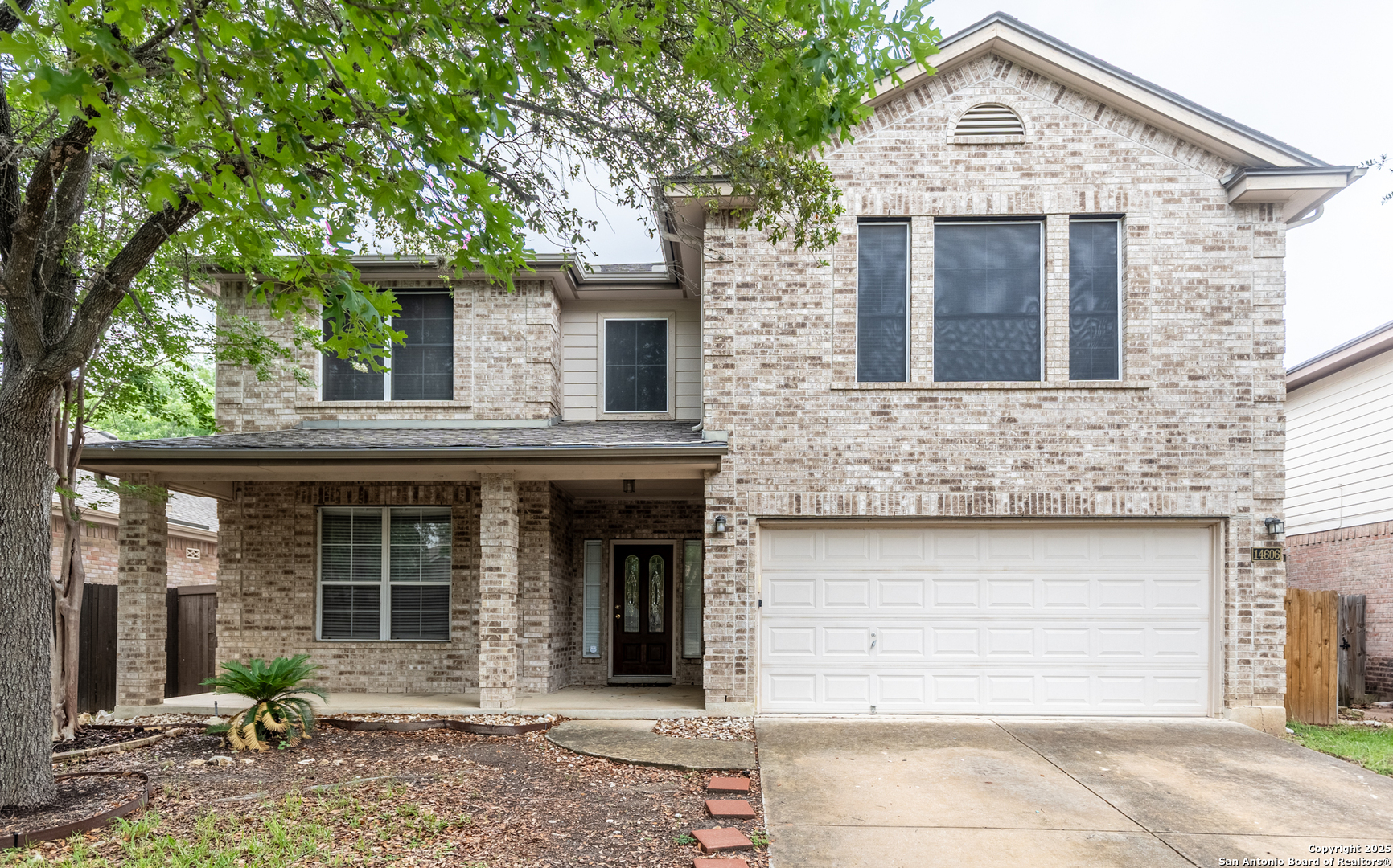 front view of a house