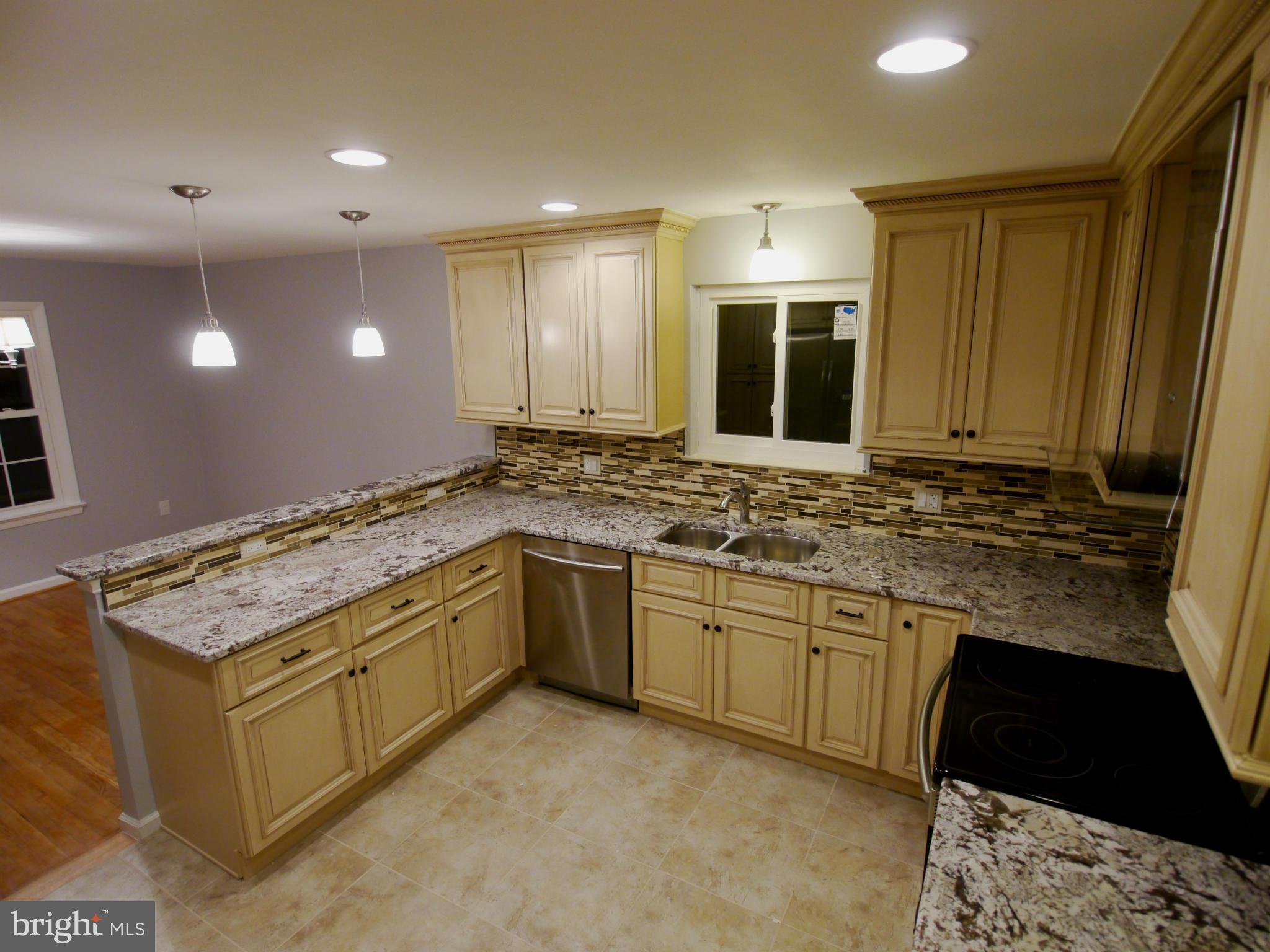 13100 Middlevale Lane Silver Spring, MD 20906 - Photo 5 of 30 a large kitchen with a stove and a sink