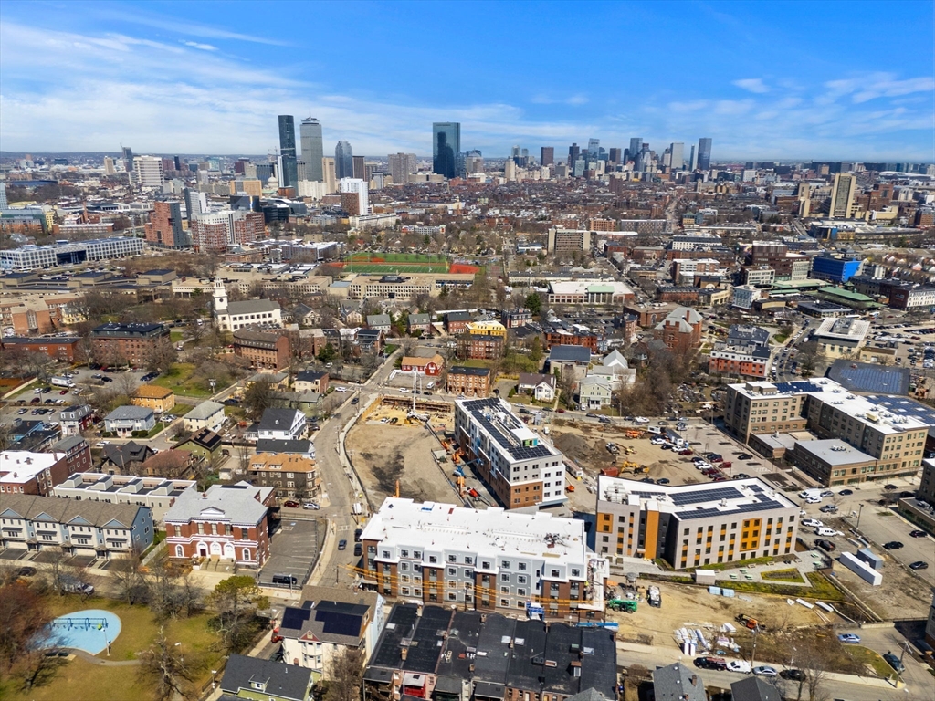 27 Guild Street, Unit 102 Boston, MA 02119 - Photo 26 of 29 an aerial view of a city