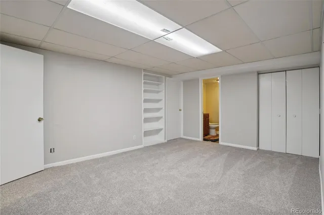 a view of empty room