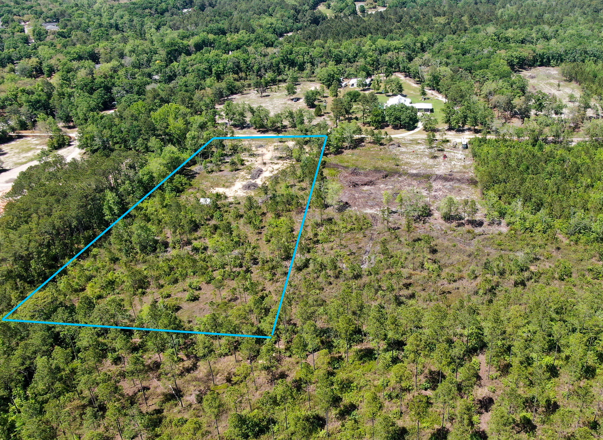 E West Bay Loop Road Freeport, FL 32439 - Photo 5 of 6 a view of a yard with a plants