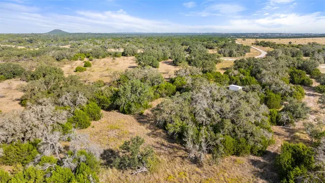a view of a lake with a mountain in the background