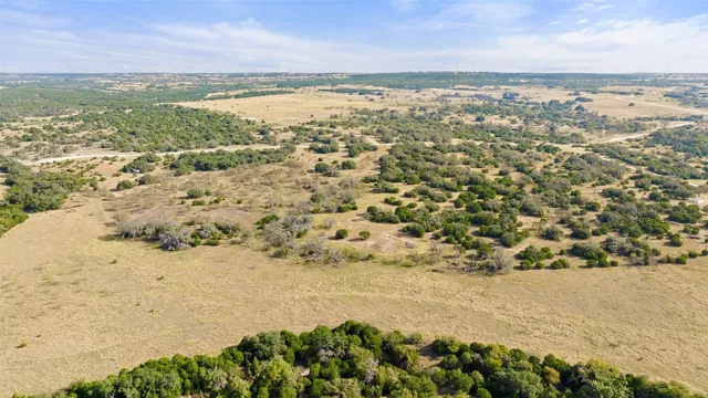 a view of a lake with a city
