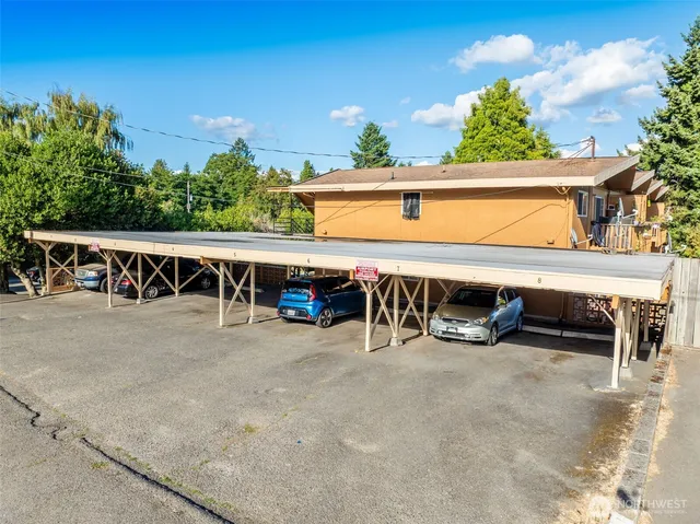 a view of an outdoor space with porch