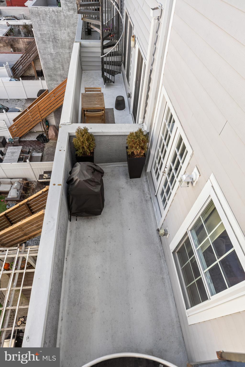 1627 Fairmount Avenue, Unit B Philadelphia, PA 19130 - Photo 35 of 46 a view of staircase with white walls and windows