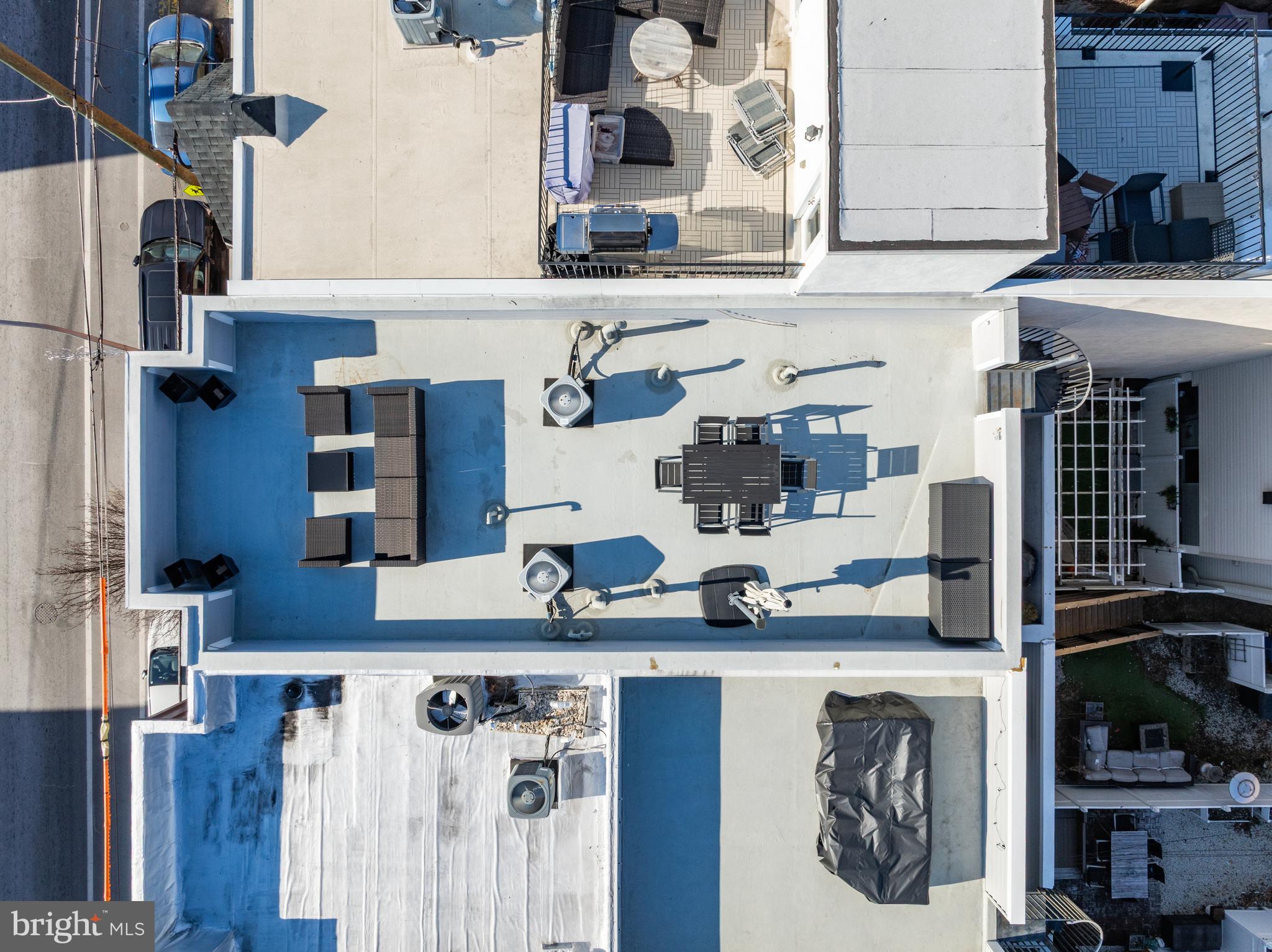 1627 Fairmount Avenue, Unit B Philadelphia, PA 19130 - Photo 42 of 46 a view of dinning table and chairs in the patio