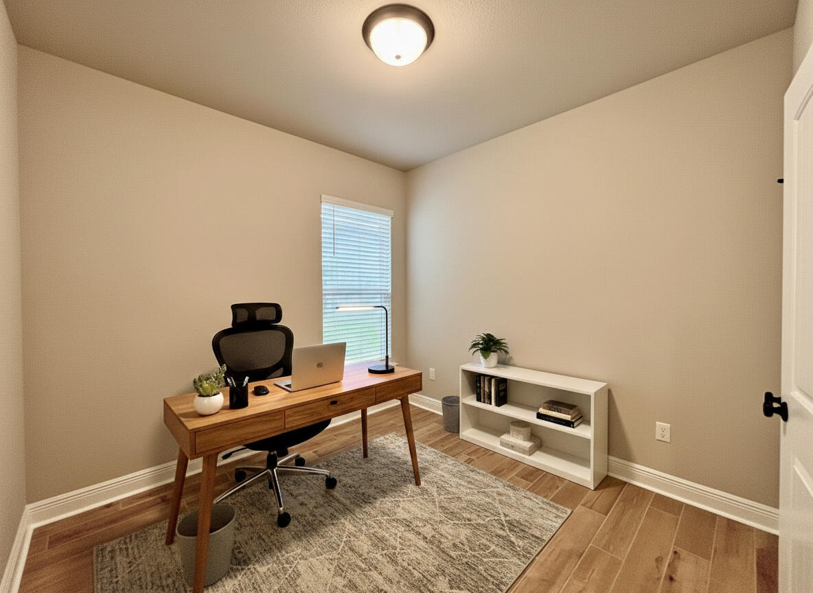 75 Natureview Way Ponce de Leon, FL 32455 - Photo 14 of 23 a view of workspace with wooden floor