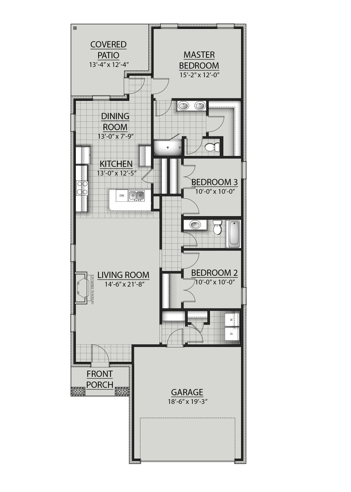 75 Natureview Way Ponce de Leon, FL 32455 - Photo 2 of 2 Rothwell BHT4 - Floor Plan