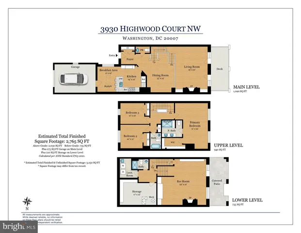 $2,195,000 | 3930 Highwood Court Northwest, Washington, DC 20007