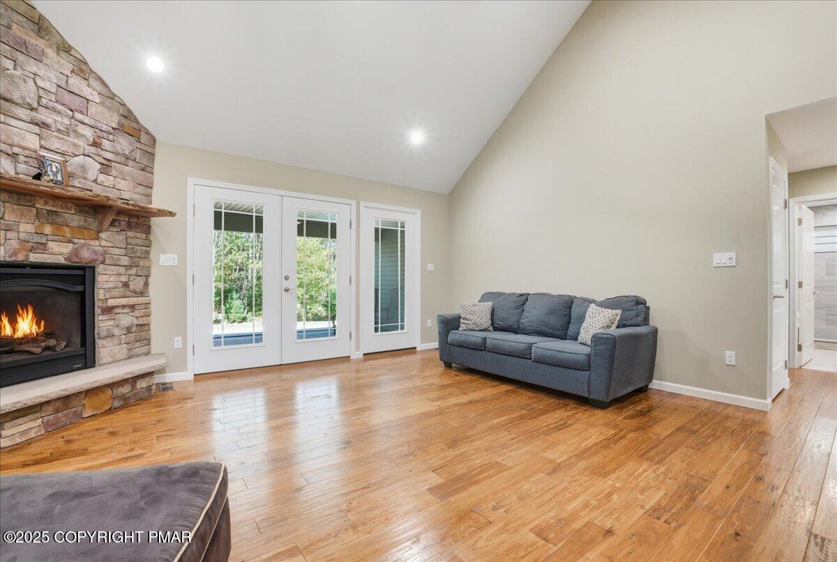 154 Sterner Run Road Kunkletown, PA 18058 - Photo 14 of 104 a living room with furniture and a fireplace