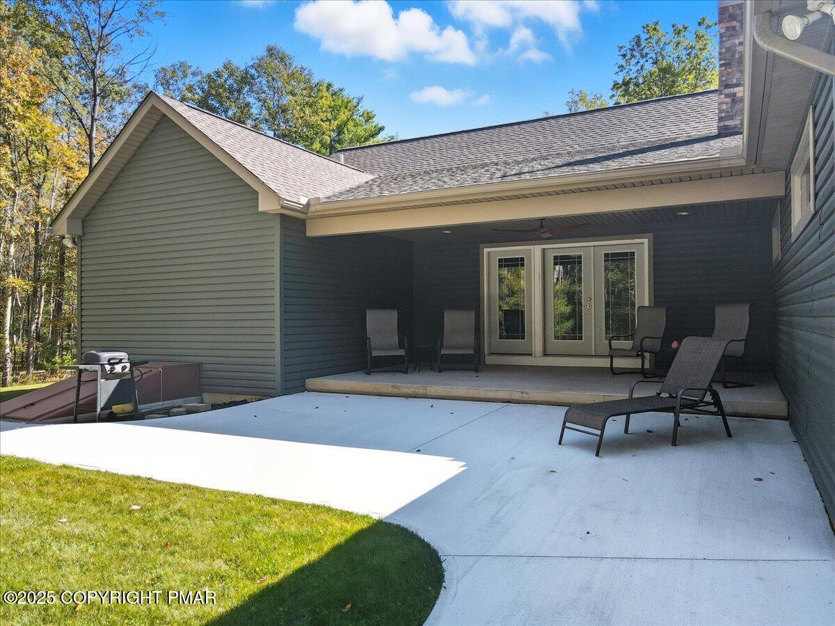 154 Sterner Run Road Kunkletown, PA 18058 - Photo 60 of 104 a view of a house with swimming pool and sitting area