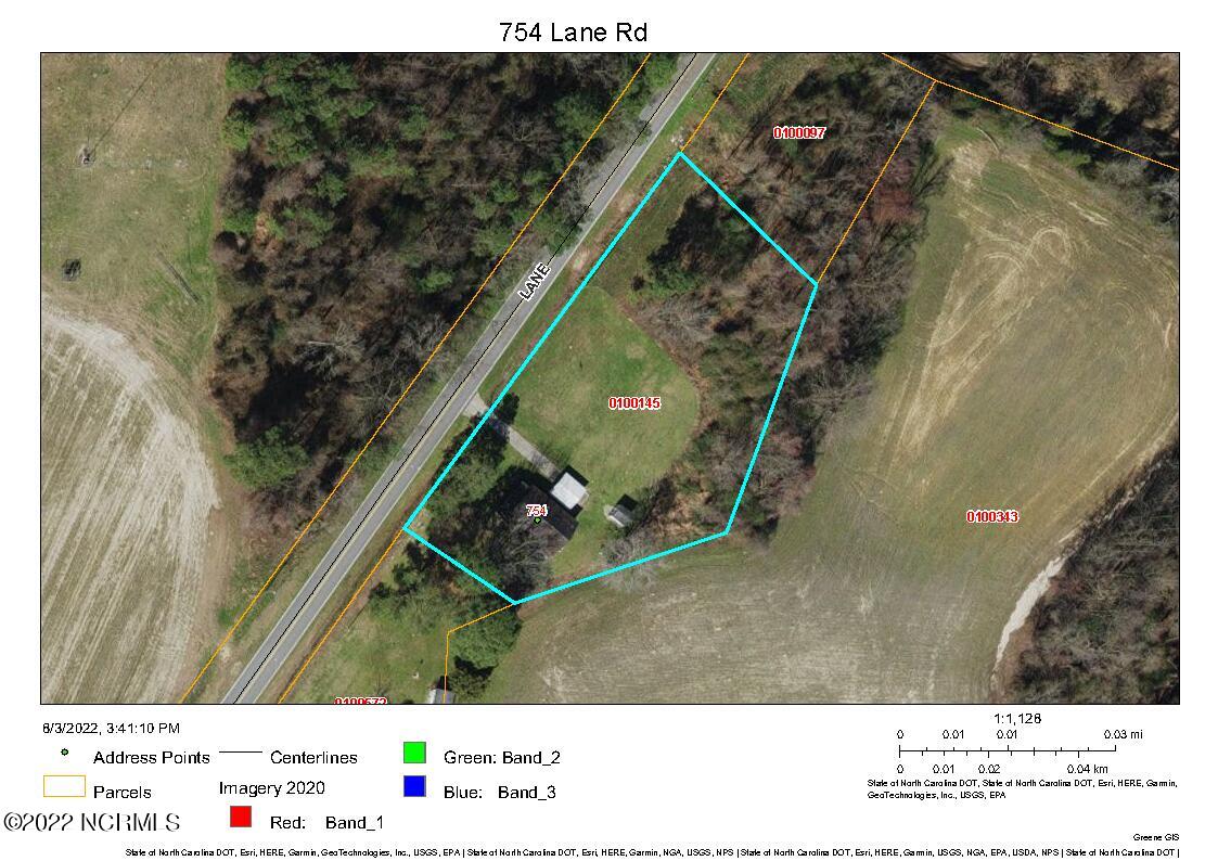 754 Lane Road Stantonsburg, NC 27883 - Photo 10 of 14 754 Lane Rd Aerial