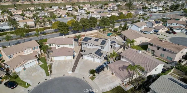 an aerial view of a