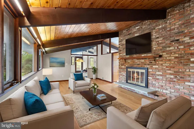 a bathroom with a bathtub and a sink