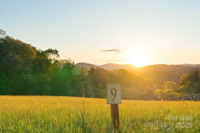 a view of an ocean from a mountain