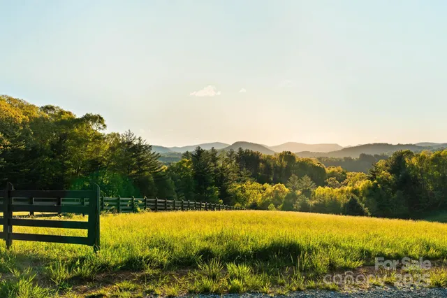 a view of a lake with a mountain in the background