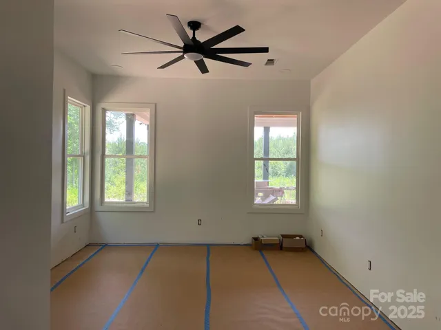 a room with a window