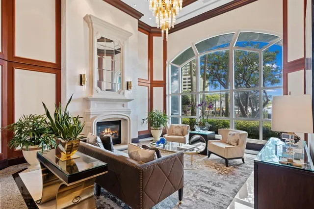 a view of a livingroom with patio