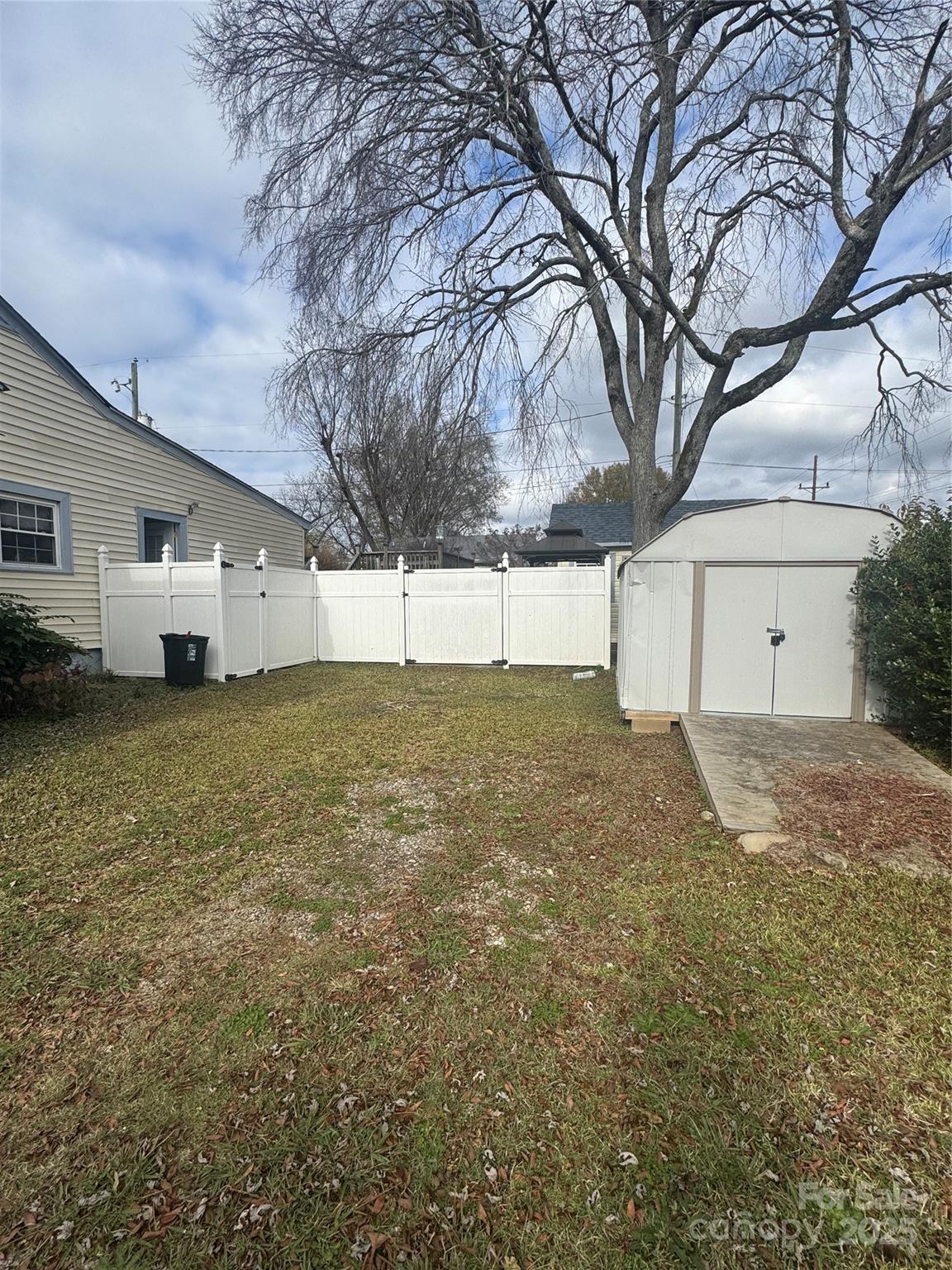 453 Marion Street Calhoun Falls, SC 29628 - Photo 23 of 24 a view of a yard with a large tree