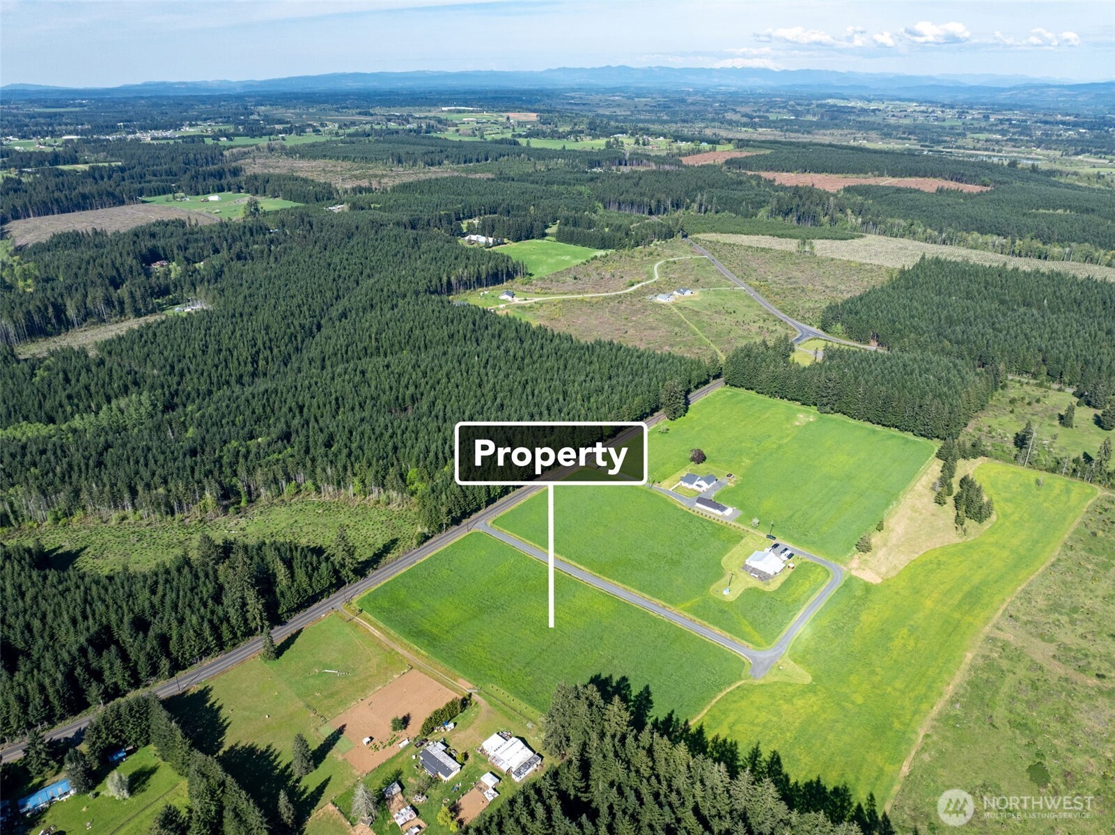 0 McGlaughlin Road, Unit 1) Winlock, WA 98596 - Photo 4 of 12 an aerial view of a football ground
