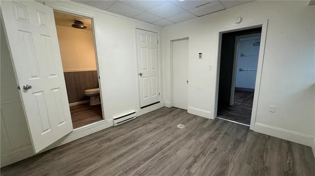 a view of a livingroom with a fireplace