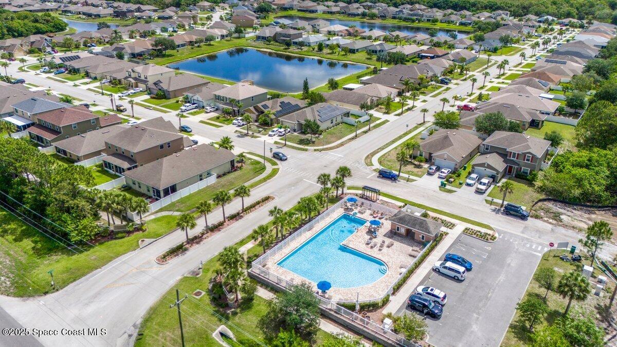 1841 Saxton Road Cocoa, FL 32926 - Photo 42 of 45 an aerial view of a city