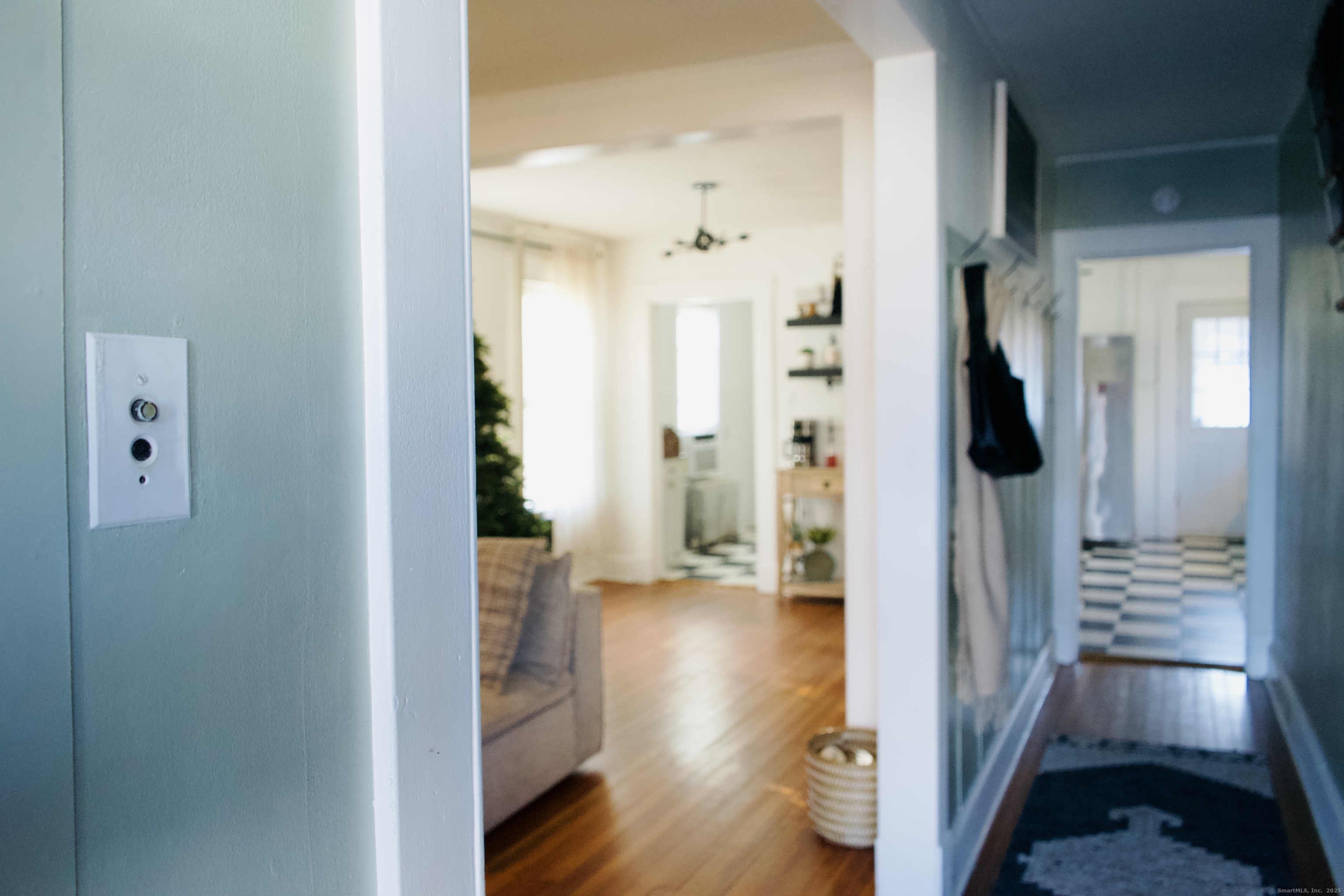 66 North Hoadley Street Naugatuck, CT 06770 - Photo 12 of 22 a view of entryway and hall with wooden floor