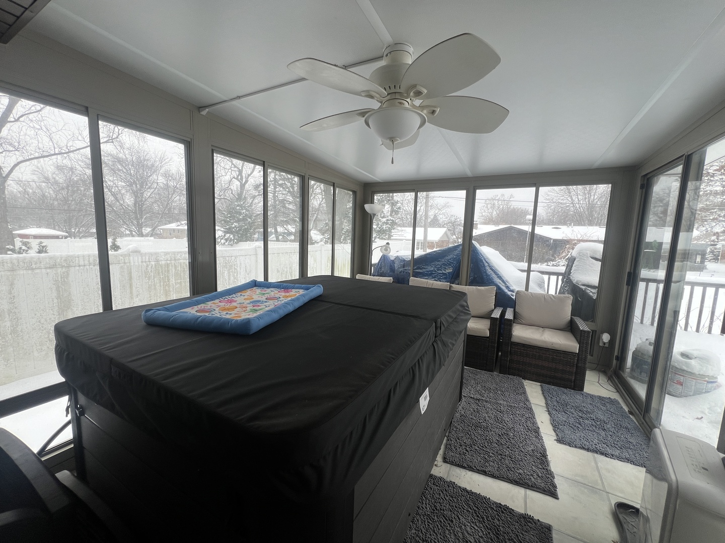 620 Willow Street Frankfort, IL 60423 - Photo 25 of 32 a bedroom with a bed and a large window