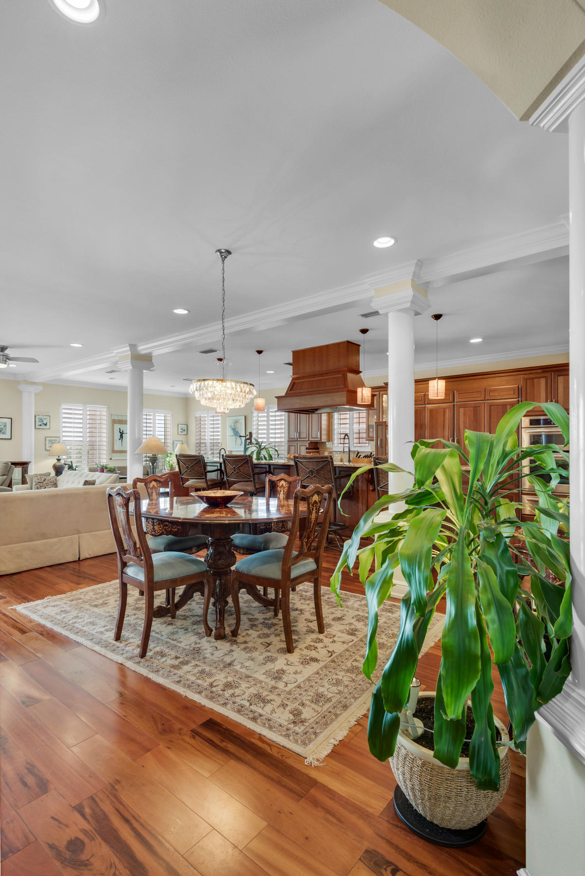 311 Country Club Road Shalimar, FL 32579 - Photo 22 of 73 a view of a dining room with furniture window and wooden floor
