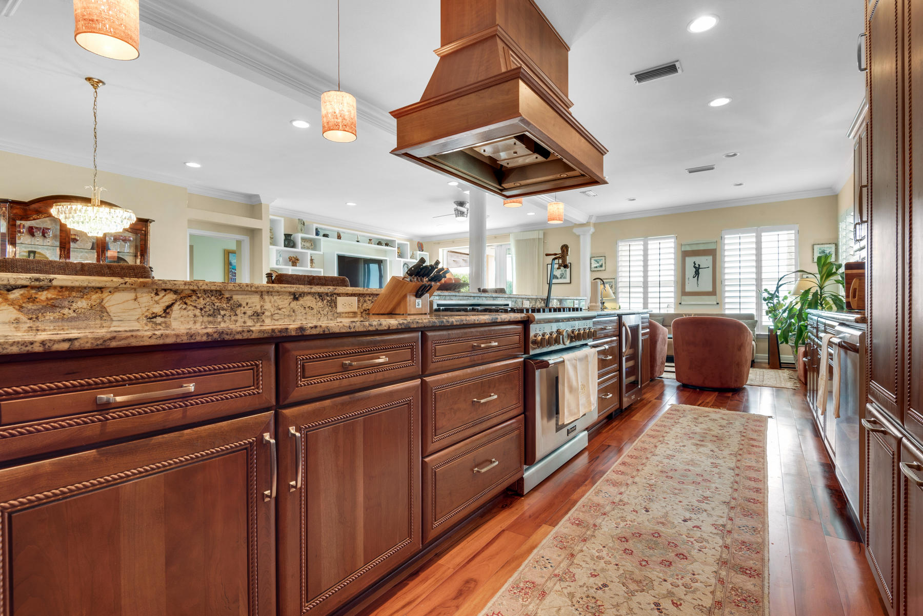 311 Country Club Road Shalimar, FL 32579 - Photo 36 of 73 a open kitchen with stainless steel appliances granite countertop a lot of counter space