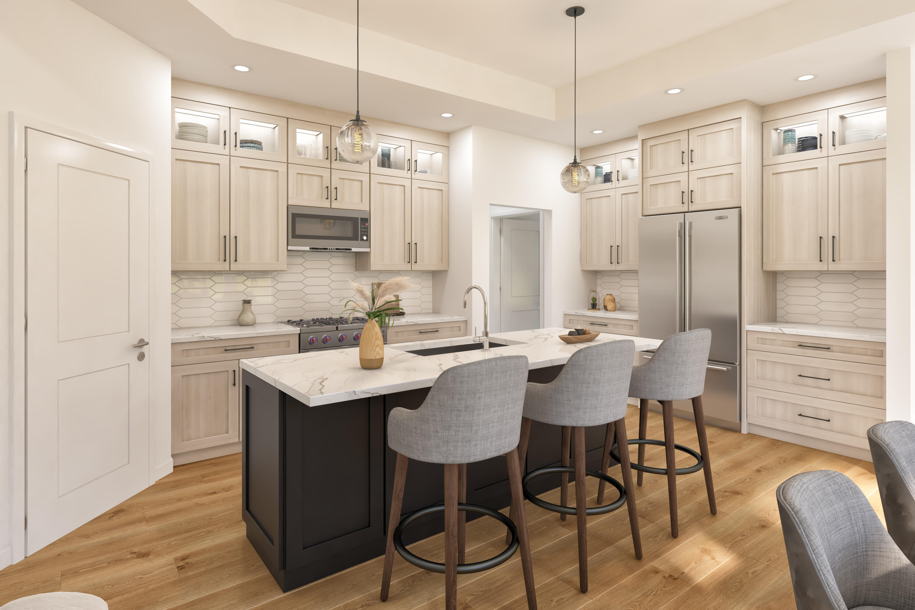 531 Pioneer Court, Unit 17 RIGHT Oconomowoc, WI 53066 - Photo 5 of 18 kitchen