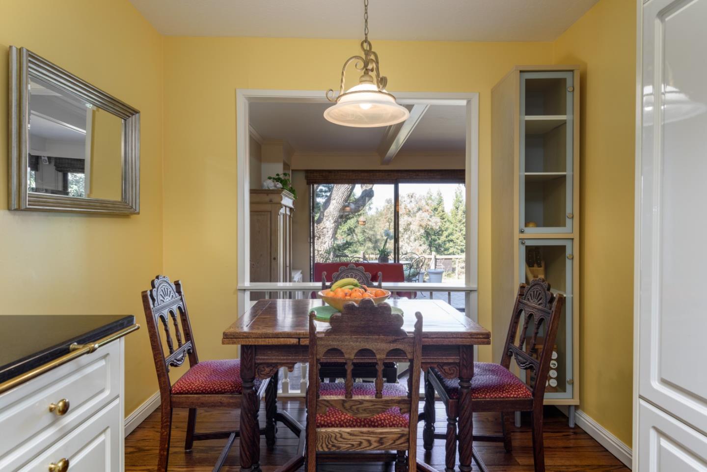 420 Sand Hill Circle Menlo Park, CA 94025 - Photo 5 of 29 a dining room with furniture window and outside view
