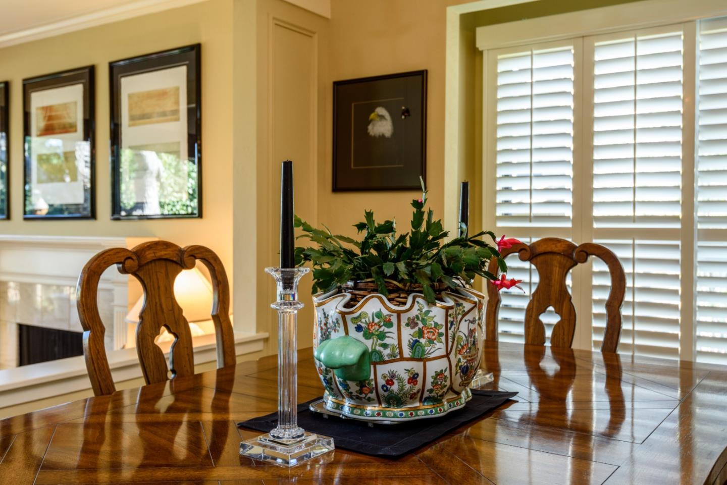 420 Sand Hill Circle Menlo Park, CA 94025 - Photo 9 of 29 a vase of flowers sitting on a table with a window