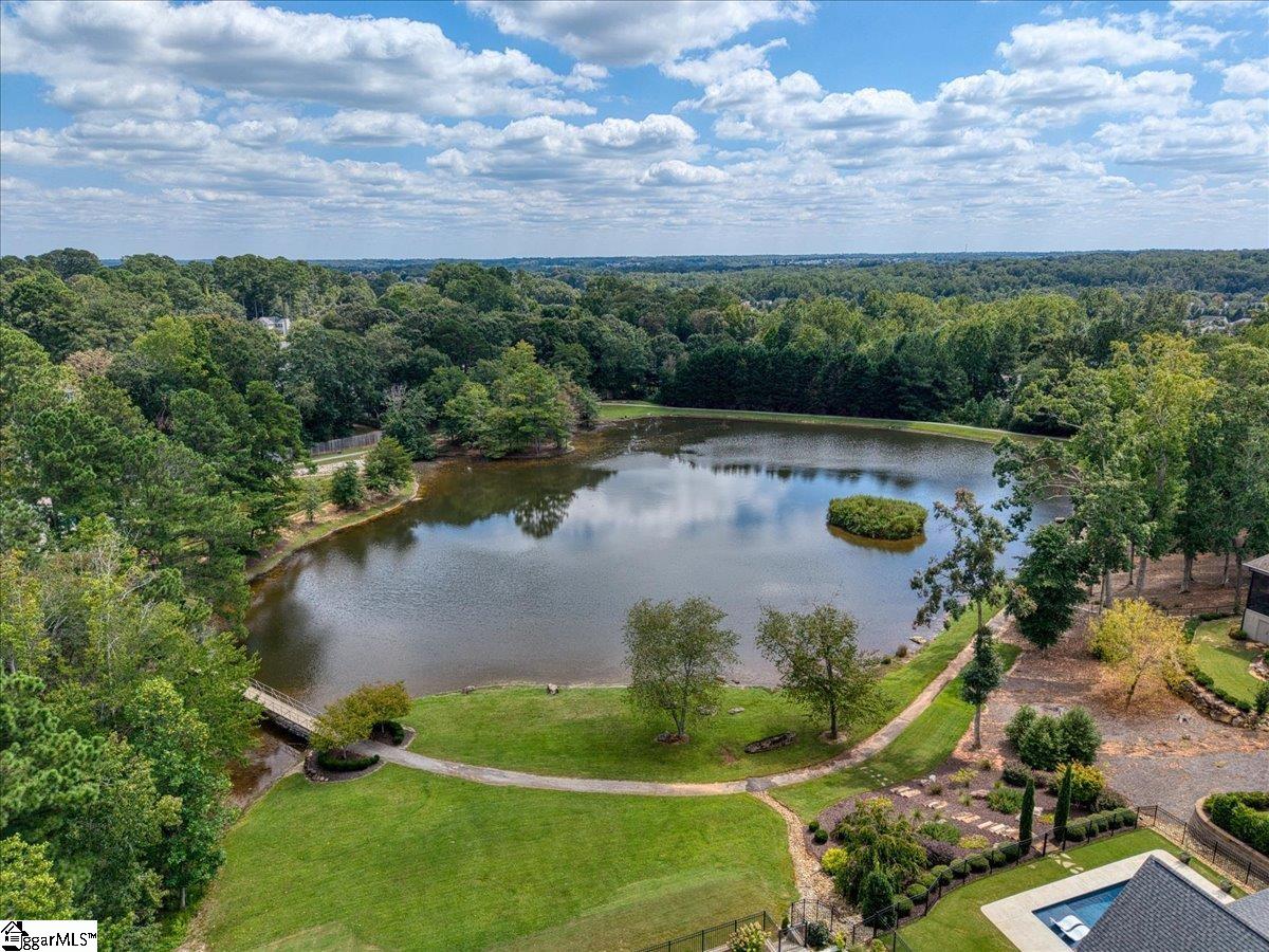 202 Chestnut Pond Lane Simpsonville, SC 29681 - Photo 48 of 50 The center of the community is Chestnut Pond a 3 acre pond with bridge and walking trails thru out the community.