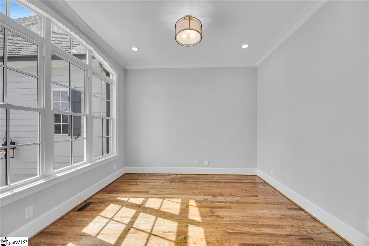 202 Chestnut Pond Lane Simpsonville, SC 29681 - Photo 7 of 50 As you enter the home on the left is an independent office/study space or music room.