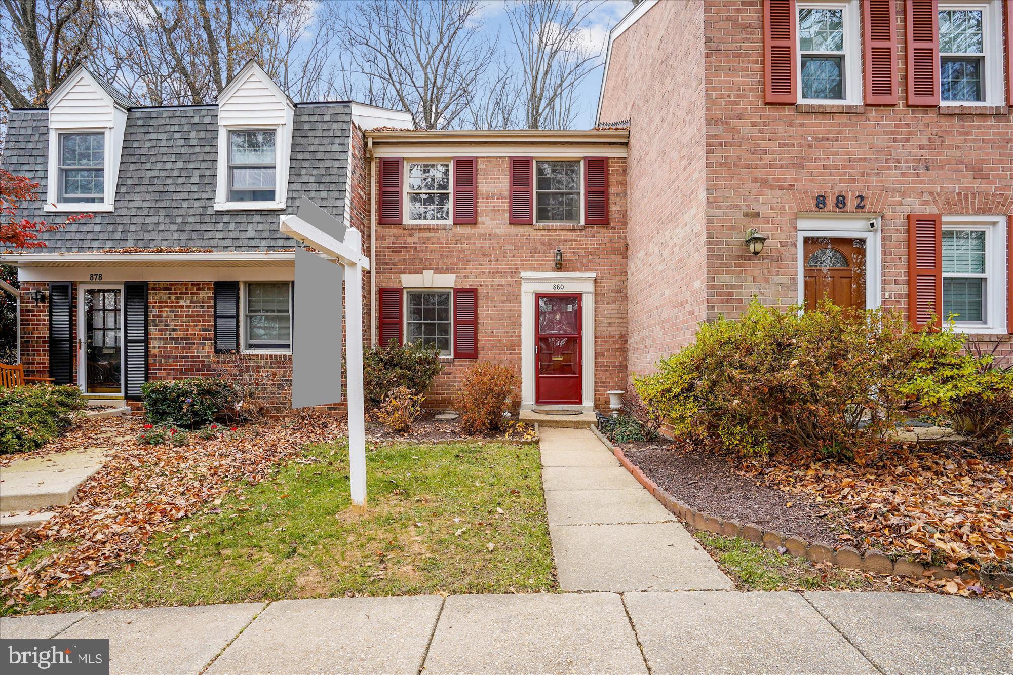 880 Azalea Drive, Unit 22880 Rockville, MD 20850 - Photo 1 of 39 a front view of house with yard
