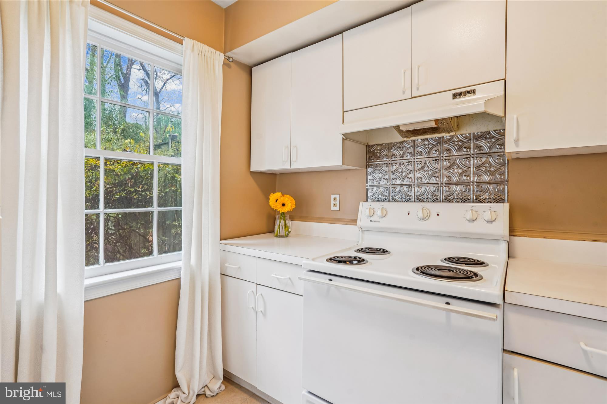 880 Azalea Drive, Unit 22880 Rockville, MD 20850 - Photo 10 of 39 a white kitchen with a stove a sink and a refrigerator