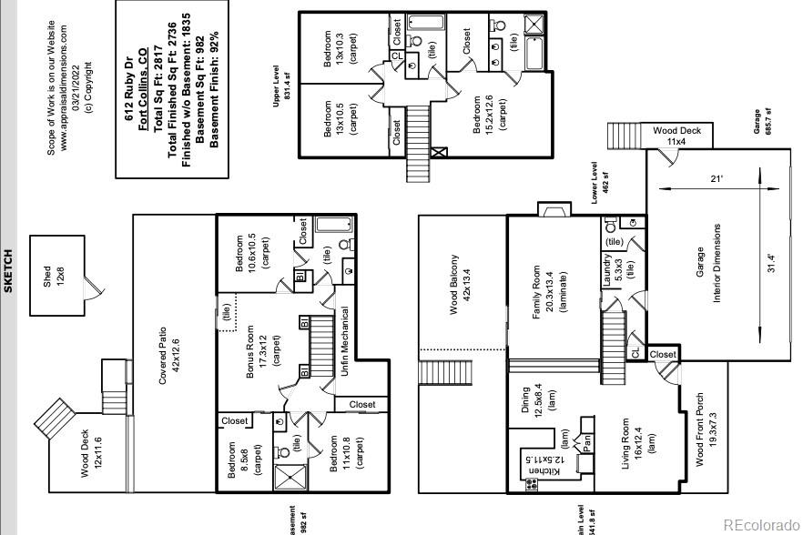 612 Ruby Drive Fort Collins, CO 80525 - Photo 40 of 40 a black and white photo of a