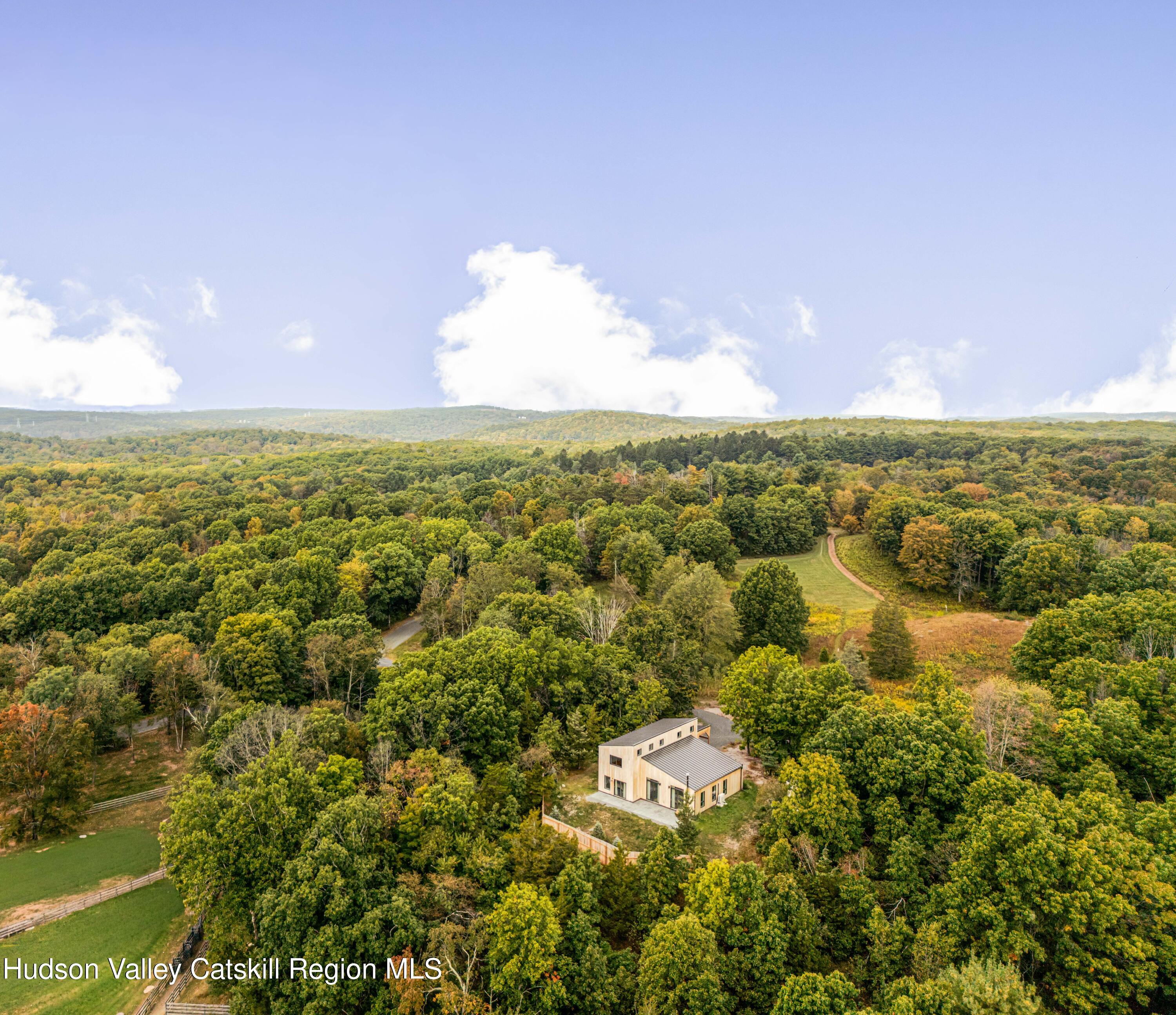 998 Willow Brook Road Milan, NY 12514 - Photo 2 of 34 an aerial view of residential houses with outdoor space and trees