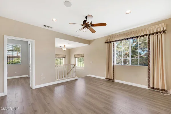 wooden floor in an empty room