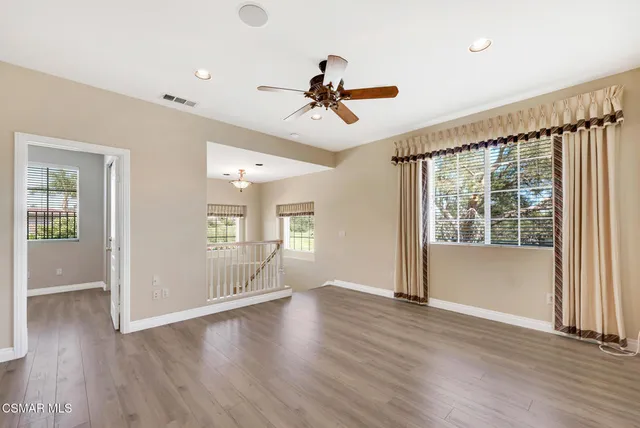 wooden floor in an empty room